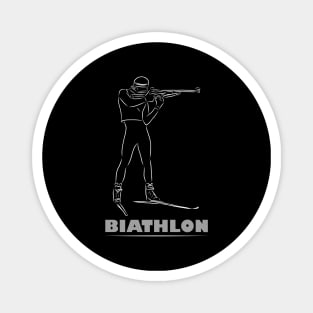 Biathlon Sport Sport Winter Sports Men Magnet